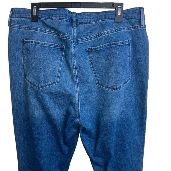 614. Old navy high rise super skinny medium wash jeans size 16L - Picture 7 of 7